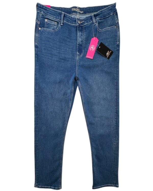 Mighty Young Threads Jeansy Damskie Magic Straight XXL 44 EU