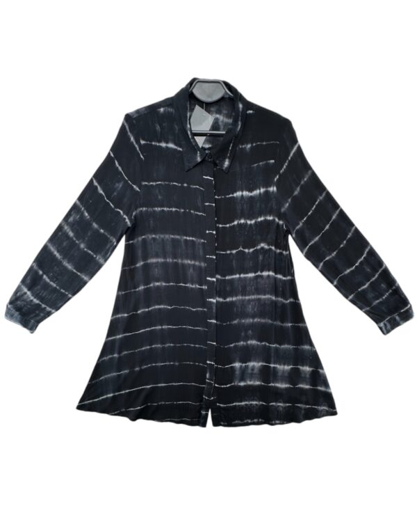 Glamorous Tunika Czarno Biała Długi Rękaw L 40 EU