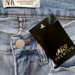 Zara Jeansy Damskie Rurki Jasne M 38 EU - zdjęcie 2