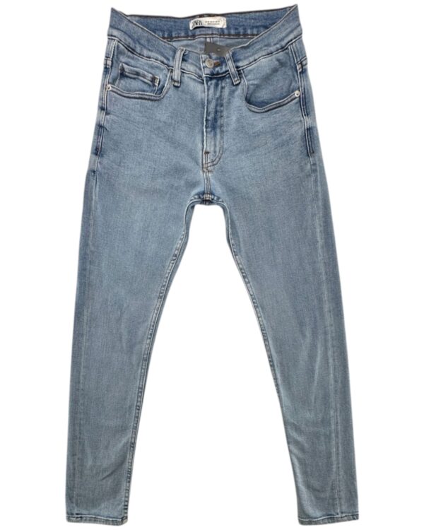 Zara Jeansy Damskie Rurki Jasne M 38 EU