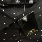 Missguided Koszula Czarna W Groszki Falbany M 38 EU - zdjęcie 2