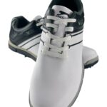Slazenger Buty Golfowe Biało-Czarne Kolce R.40 EU - zdjęcie 1
