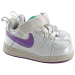 Nike Sneakersy Dziecięce Białe Fioletowe R.19 EU - zdjęcie 4