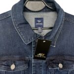 GAP Kurtka Męska Jeansowa Ciemny Denim Bawełna XL 42 EU - zdjęcie 2