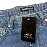 Boohoo Spodnie Jeansowe Damskie Tie Dye XS 34 EU - zdjęcie 2