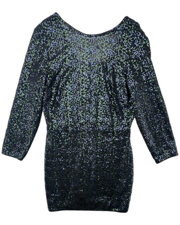 HM Sukienka Czarna Cekiny Wieczorowa XL 42 EU