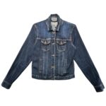 Kiabi Kurtka Jeansowa Damska Klasyczna S 36 EU - zdjęcie 1