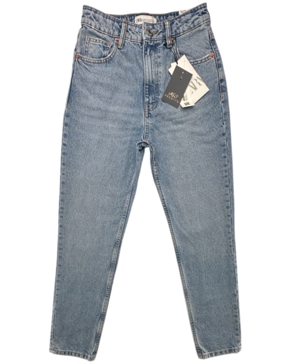 Zara Jeansy Damskie High-Rise Denim XS 34 EU