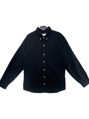 GAP Koszula Męska Czarna Wzorzysta L 41 EU