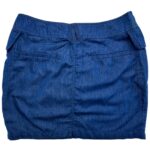 Volcano Spódnica Damska Jeansowa Niebieska Bawełna L 40 EU - zdjęcie 3
