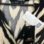 FF Sukienka Damska Czarna Wzór Pasek Boho M 38 EU - zdjęcie 2
