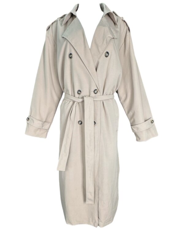 Vero Moda Curve Płaszcz Damski Beżowy 3XL 46 EU