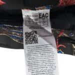 Guess Spodnie Damskie Czarne Kwiaty L 158 EU - zdjęcie 3