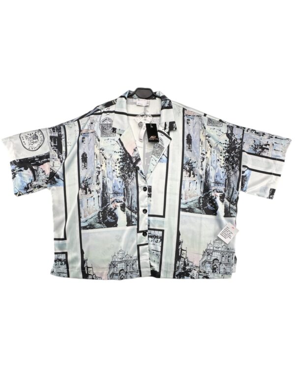 ASOS Koszula Damska Kolorowa Wzory 5XL 54 EU