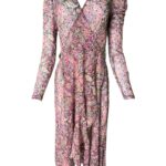 Next Sukienka Midi Wzór Paisley Różowa XS 34 EU - zdjęcie 1