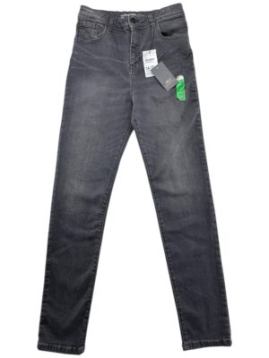 Primark Jeansy Młodzieżowe Skinny Sprany Czarny 170 CM 14-15 Lat