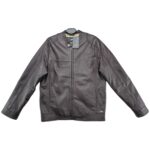 Piere Cardin Kurtka Męska Skóra Brązowa M 38 EU - zdjęcie 1