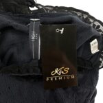 High Use Sukienka Damska Midi Czarna S 36 EU - zdjęcie 3