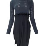 High Use Sukienka Damska Midi Czarna S 36 EU - zdjęcie 4