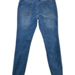 Spodnie Jeansy Przecierane Elastyczne Denim L 40 EU - zdjęcie 2