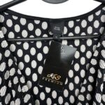 River Island Sukienka Czarna W Białe Groszki S 36 EU - zdjęcie 2