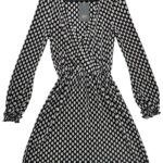 River Island Sukienka Czarna W Białe Groszki S 36 EU - zdjęcie 1