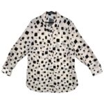 Primark Koszula Damska Beżowa W Czarny Wzór 3XL 46 EU - zdjęcie 1