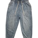 Bershka Spodnie Damskie Jeans Balloon Wysoki Stan S 36 EU - zdjęcie 1