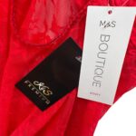 Body Koronkowe Czerwone MS Rozmiar 2XL 44 EU - zdjęcie 2