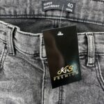 Sinsay Jeansy Damskie Szare Super High Waist L 40 EU - zdjęcie 2