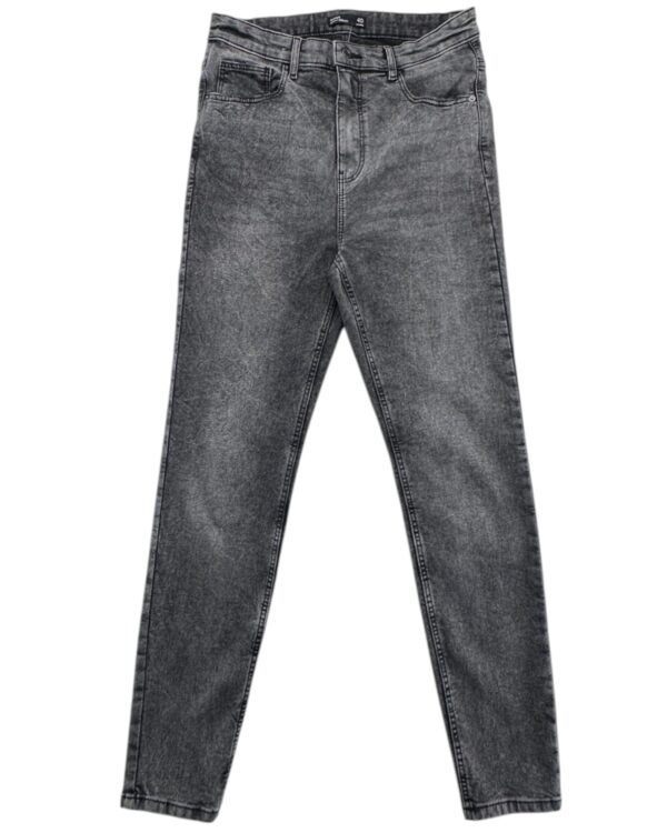 Sinsay Jeansy Damskie Szare Super High Waist L 40 EU