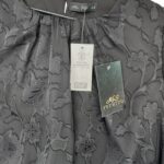 FF Bluzka Damska Czarna Wzorzysta Długi Rękaw XL 44 EU - zdjęcie 2