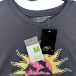 Primark T-shirt Damski Czarny Malibu M 40/42 EU - zdjęcie 2