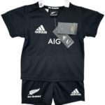 Adidas Komplet Dziecięcy All Blacks Czarny 74 CM 6 9 MIESIĘCY - zdjęcie 1