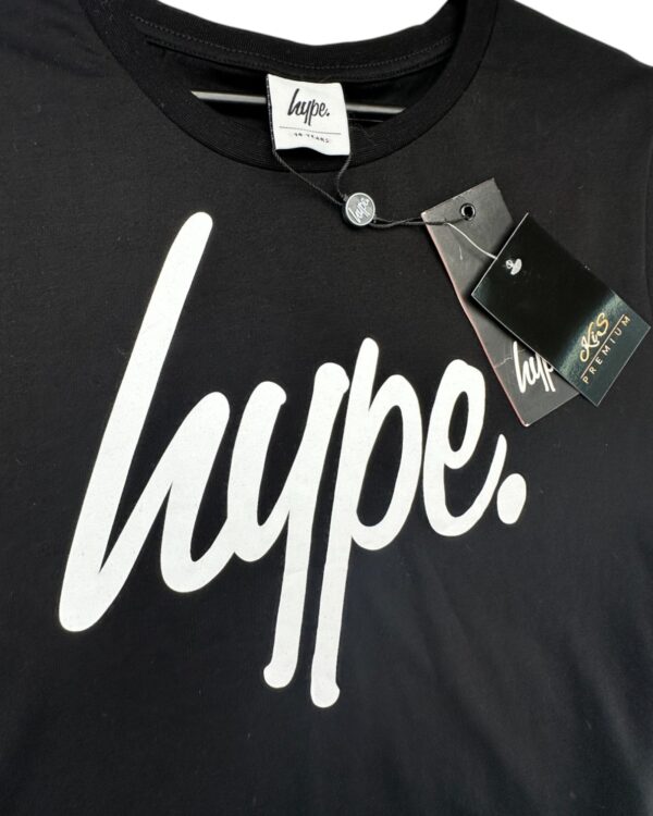 Hype T-shirt Dziewczęcy Czarny Bawełniany 164 CM 14 LAT