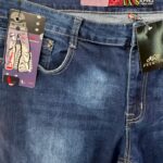 Lians Jeans Spodnie Męskie Granatowe W38 L34 XL - zdjęcie 2