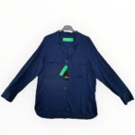 UNITED COLORS OF BENETTON Bluzka Damska Granatowa - zdjęcie 1