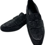 Buckles New York Mokasyny Damskie Kryształki Czarne R.41,5 EU - zdjęcie 1