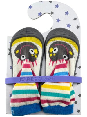 BladeRose Skarpetki Kapcie Dziecięce Kolorowe R.22-24 EU
