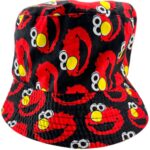 Kapelusz Bucket Dwustronny Elmo Czarny - zdjęcie 1