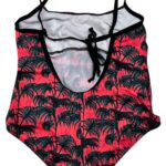Decathlon Strój Kąpielowy Damski Jednoczęściowy Palmy XL 48 EU - zdjęcie 1