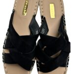 Primark Klapki Damskie Czarne Płaska Podeszwa R.38 EU - zdjęcie 2