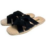 Primark Klapki Damskie Czarne Płaska Podeszwa R.38 EU - zdjęcie 1