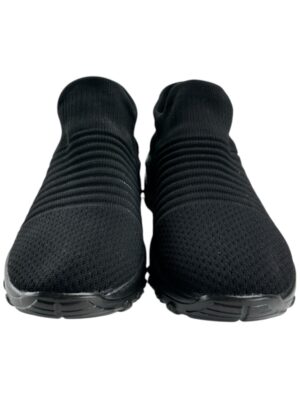 STQ Sneakersy Damskie Czarne Tekstylne 39 EU