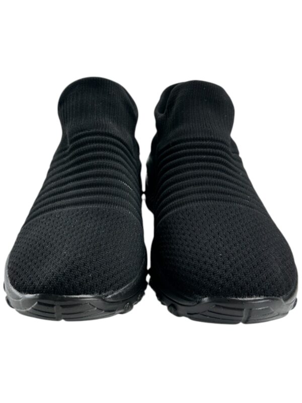STQ Sneakersy Damskie Czarne Tekstylne 39 EU