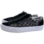 Vans Trampki Old Skool Krata Czarno-Szare 40.5 EU - zdjęcie 3