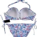 Beach Bikini Damskie Kolorowe Push-Up 40D / DD - zdjęcie 2