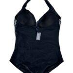 Figleaves Strój Kąpielowy Damski Czarny Paski 44 EU - zdjęcie 2