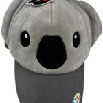 Czapka Dziecięca Koala Szara Pluszowa Regulowana - zdjęcie 1
