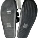 H&M Klapki Damskie Czarne Matowe 41 Eko Skóra - zdjęcie 3